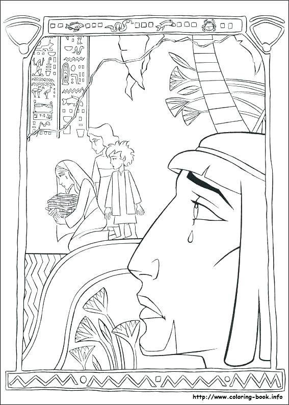 567x794 Egypt Coloring Page Free Download Plagues Of Coloring Pages