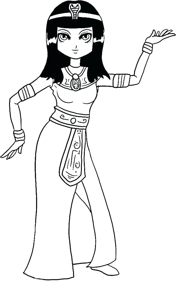 600x974 Egyptian Coloring Pages
