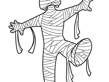 440x330 Egyptian Mummy Coloring Pages S Egyptian Mummy Coloring Sheets