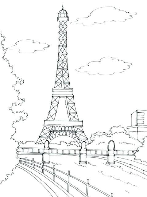 479x640 Eiffel Tower Coloring Pages Tower Coloring Pages And Tower