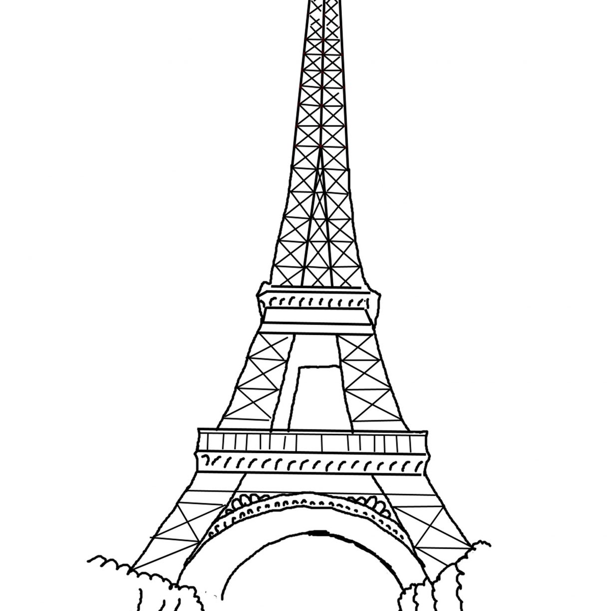 1224x1224 Famous Places Pyramids Golden Gate Bridge Paris Pisa Tower