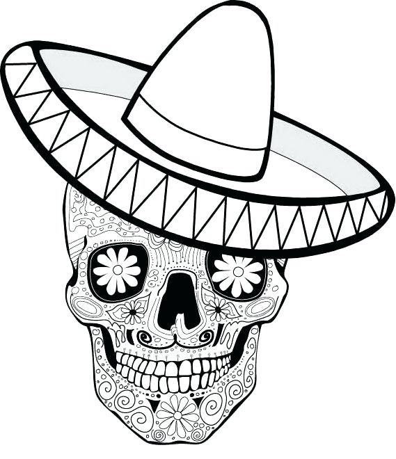 569x660 Dia De Los Muertos Printable Coloring Pages Printable Drawings