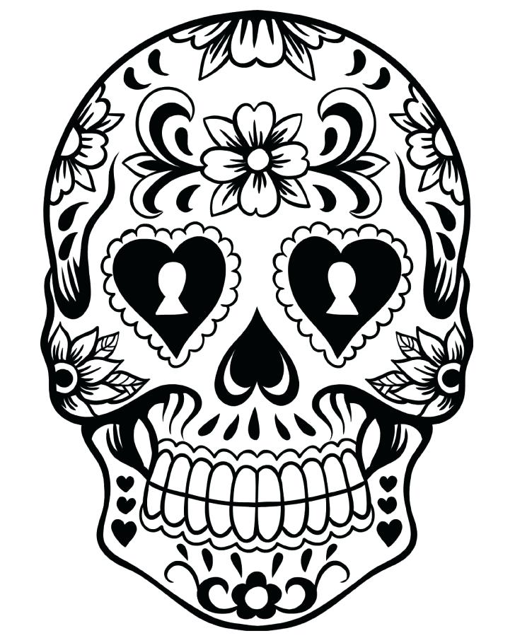 728x909 Dia De Los Muertos Coloring Pages Pdf