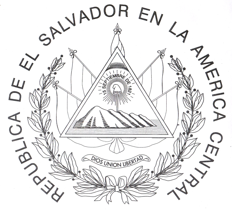 795x722 El Salvador Coloring Pages
