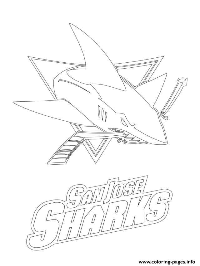 640x853 Nhl Logo Coloring Pages