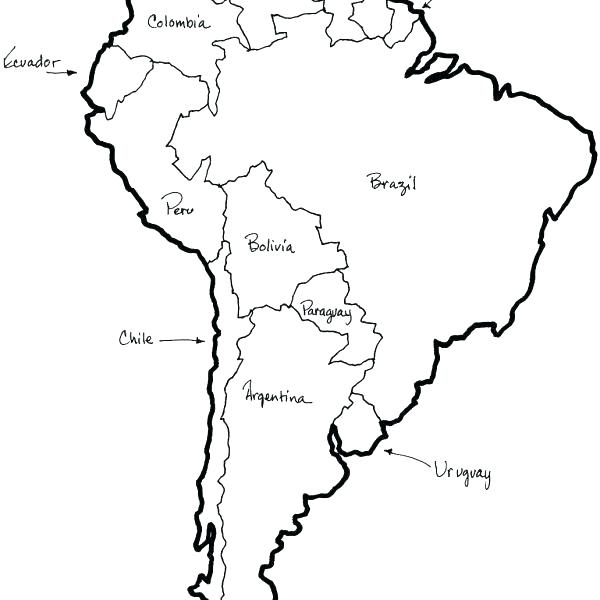 600x600 Blank Map Of El Salvador El Salvador Flag Coloring Page Flag