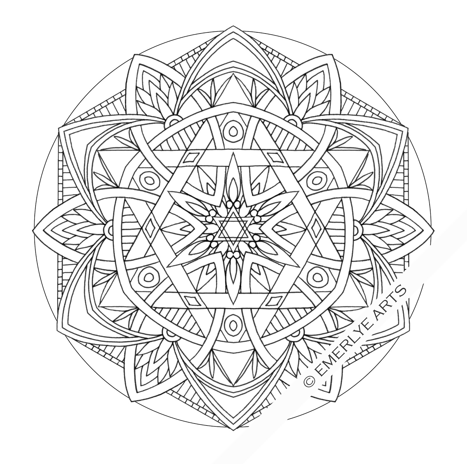 1600x1592 Cynthia Emerlye, Vermont Artist And Life Coach Six Sided Mandalas