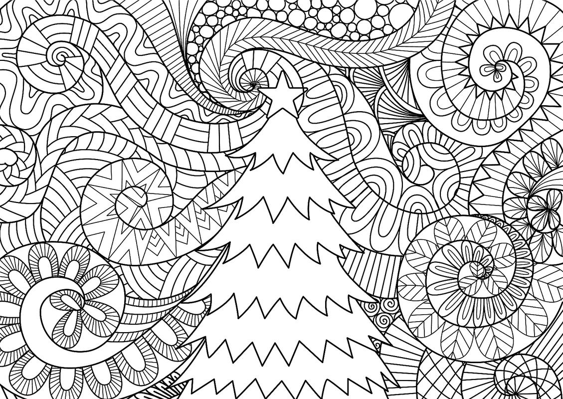 1129x800 Christmas Coloring Pages 16 Printable Coloring Pages