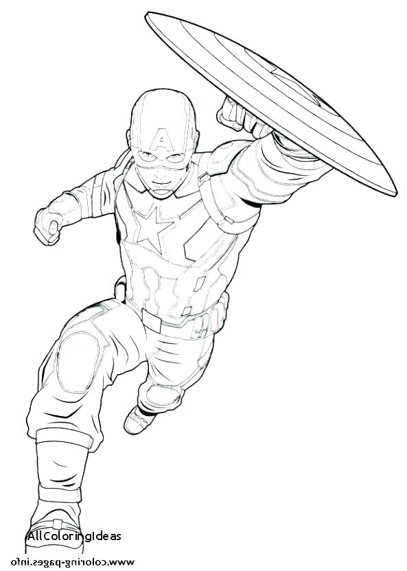 593x832 Coloring Pictures Of Captain America Captain Coloring Page Captain