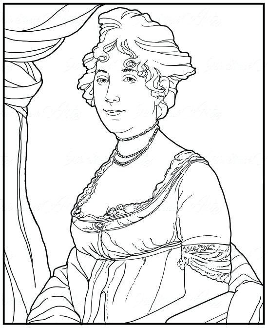 550x672 Eleanor Roosevelt Coloring Page Items Similar To Coloring Page