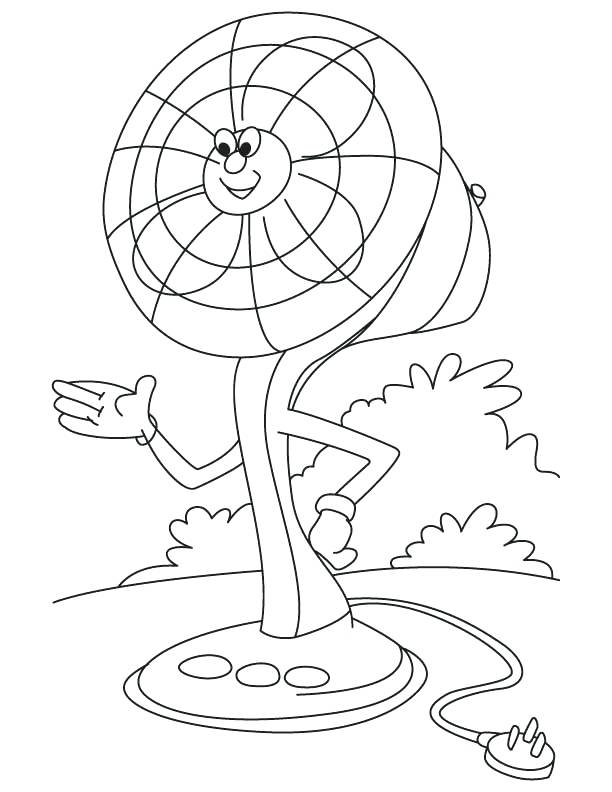 612x792 Free Coloring Pages Of Electric Fan Download Free Clip Art Free