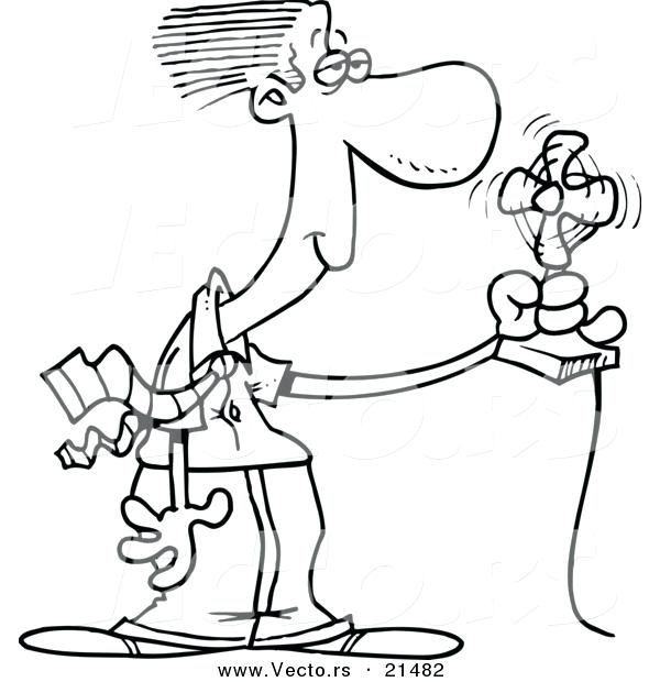 600x620 Fan Coloring Page