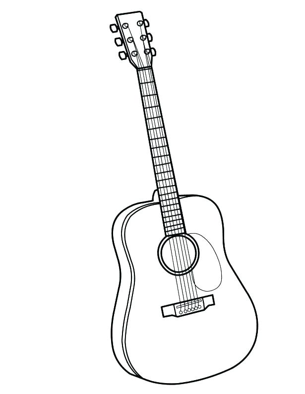 615x796 Guitar Coloring Page Electric Guitar Coloring Pages Electric