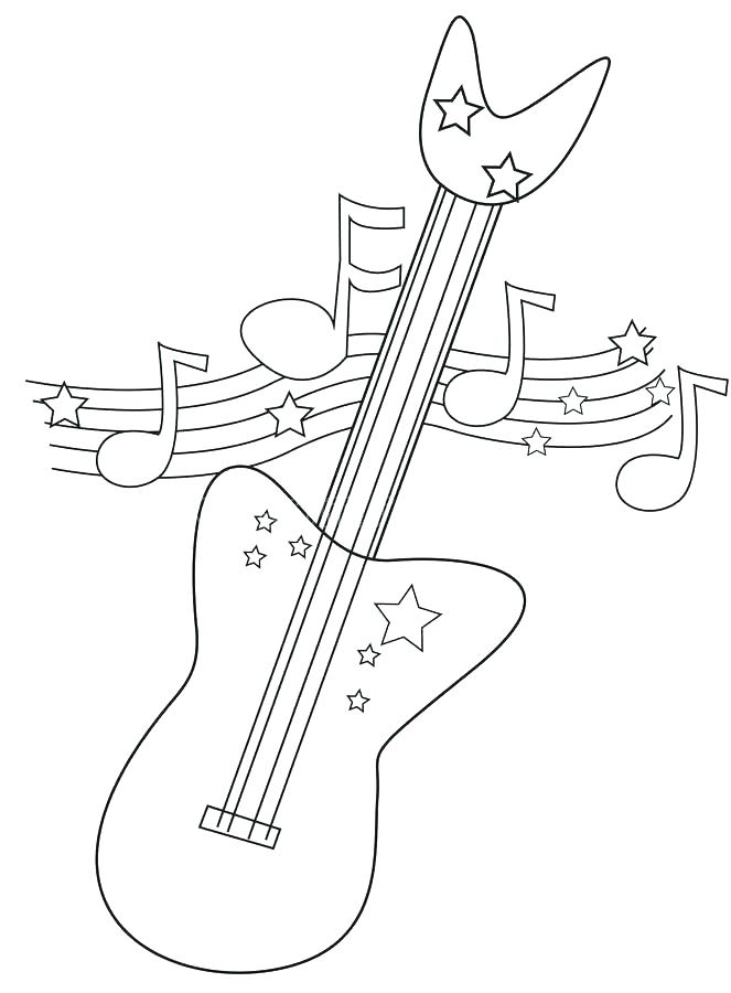 663x900 American Dragon Jake Long Coloring Pages Free Electric Guitar