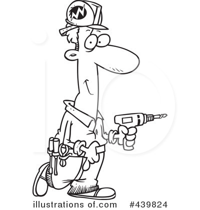 400x420 Electrician Clipart