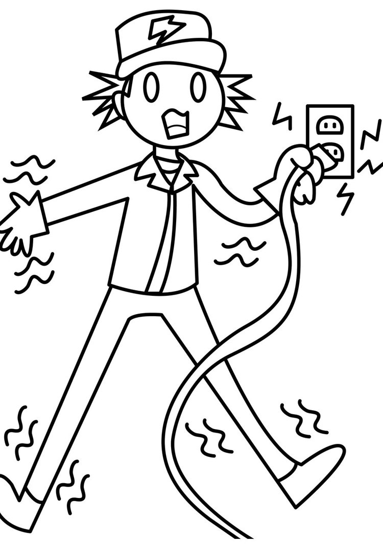 750x1065 Electrician Being Shocked By Ladyriveria