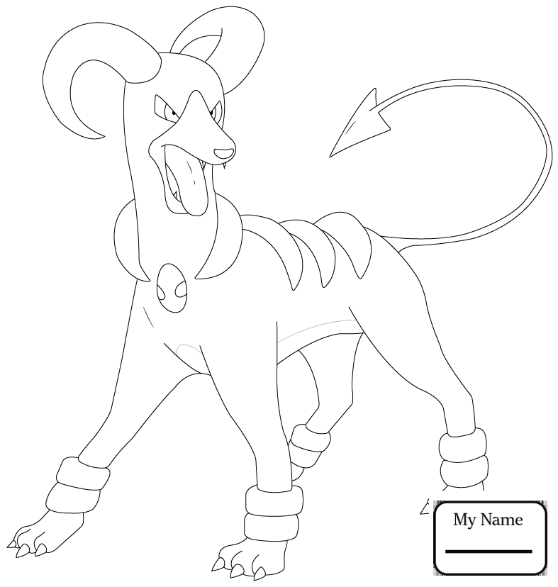787x828 Electrike Coloring Pages Electrike Pokemon X And Y Cartoons