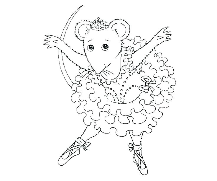 736x613 Coloring Pages Ballerina Elegant Ballerina Coloring Page For Your