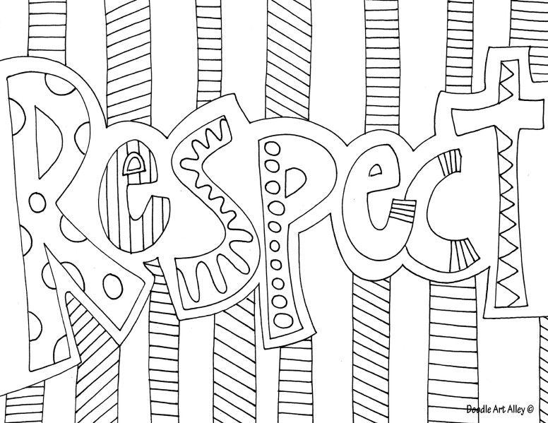 776x599 Doodle Color Pages. Very Cool And Free ~ School Counselor