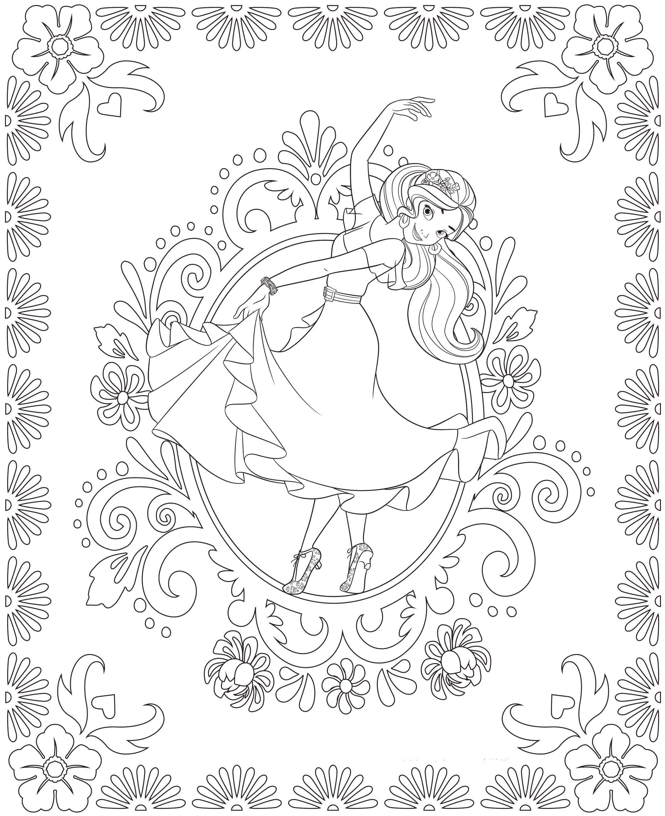 2125x2610 Kids N 44 Coloring Pages Of Elena Of Avalor