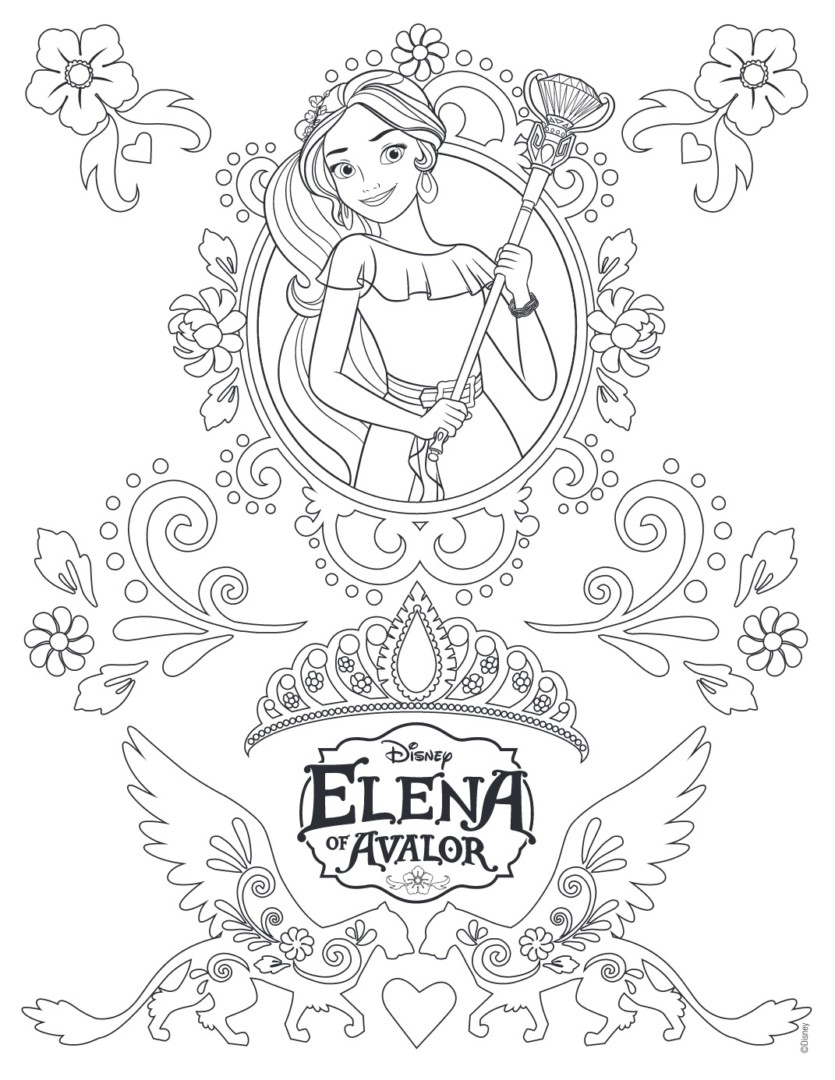 835x1080 Httpcolorings.coelena Of Avalor Coloring Pages