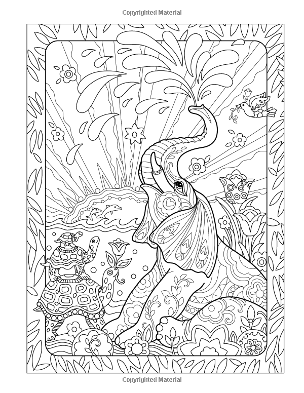 600x776 The Art Of Marjorie Sarnat Elegant Elephants Adult