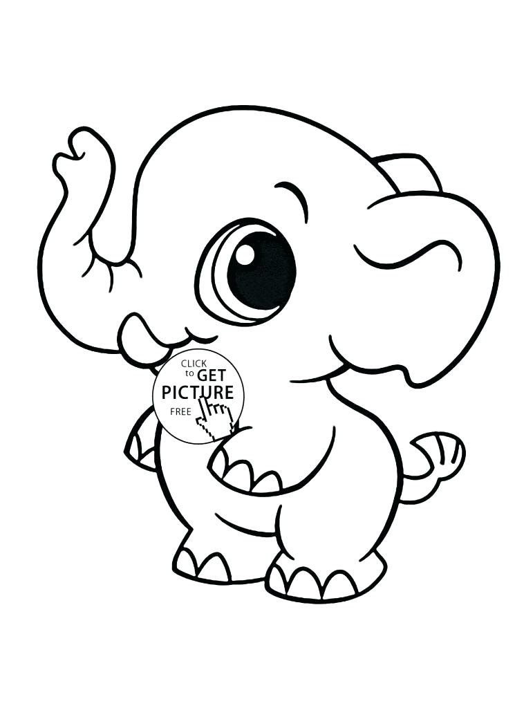 758x1024 Coloring Page Elephant Awesome G Page Elephant Image Pages Smiling