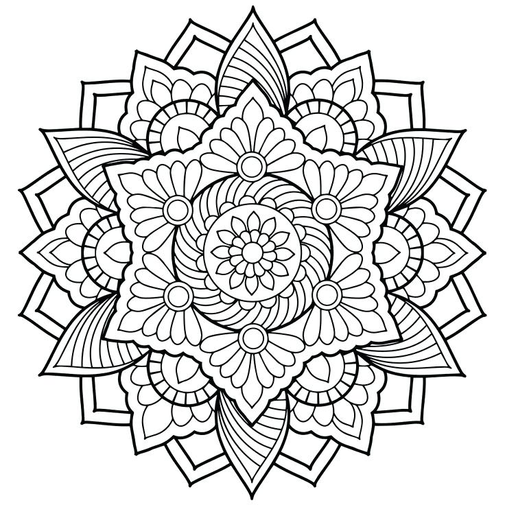 736x736 Mandala Coloring Pages Printable Baby Elephant Coloring Pages