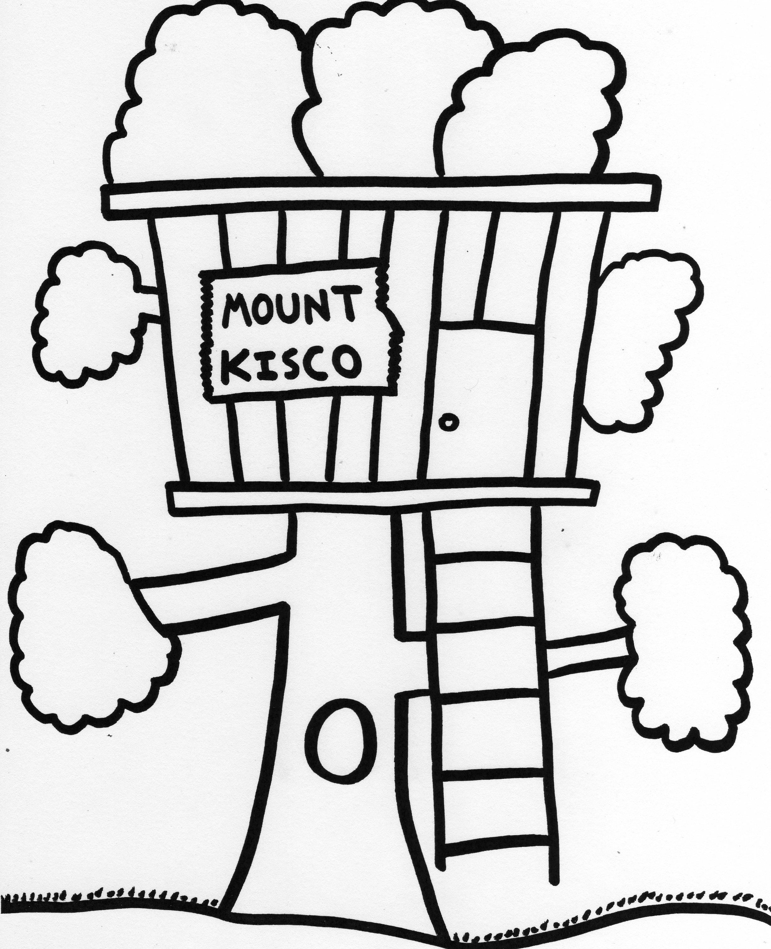 2454x3018 Coloring Pages. Treehouse Coloring Pages