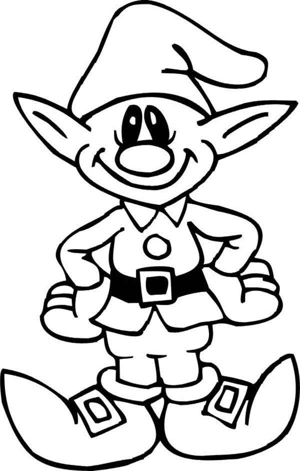 600x943 Elf Pictures To Color Amazing Elf Coloring Page Color Luna City