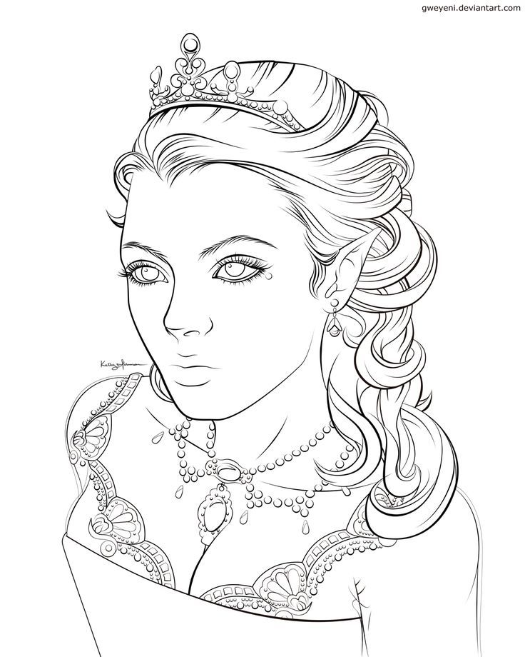 736x920 Fantasy Coloring