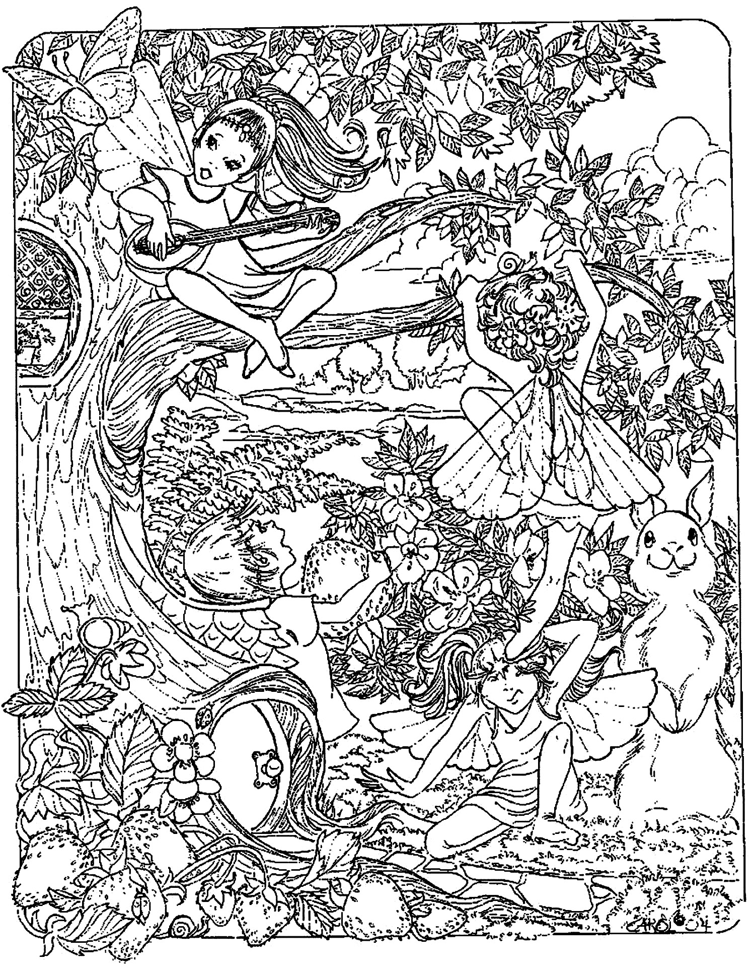 1500x1925 Fantasy Child Elves