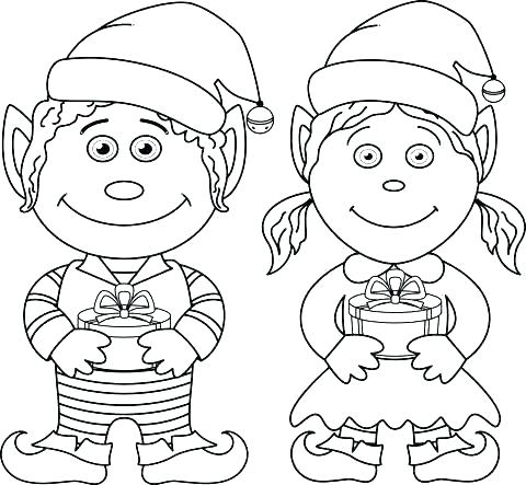 480x443 Cute Elf Coloring Pages Idea Free Elf Coloring Pages Or Girl Elf