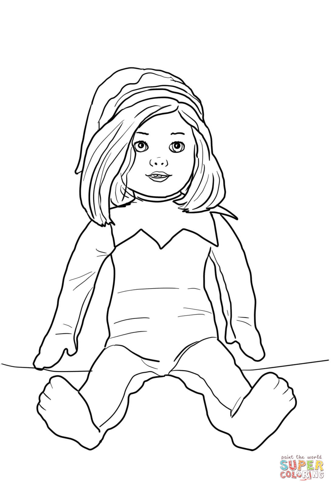 1089x1600 Wealth Elf On The Shelf Coloring Sheet Modest A Pages Printable