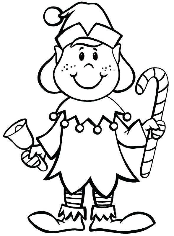 589x800 Elves Coloring Pages Elf Coloring Pages In Elves Coloring Pages