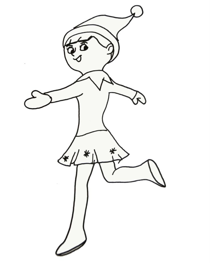 Elf Movie Coloring Pages