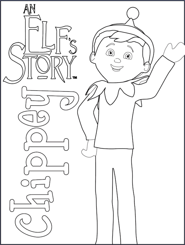 600x797 Christmas Coloring Pages Elves, Shelves And Shelf Ideas