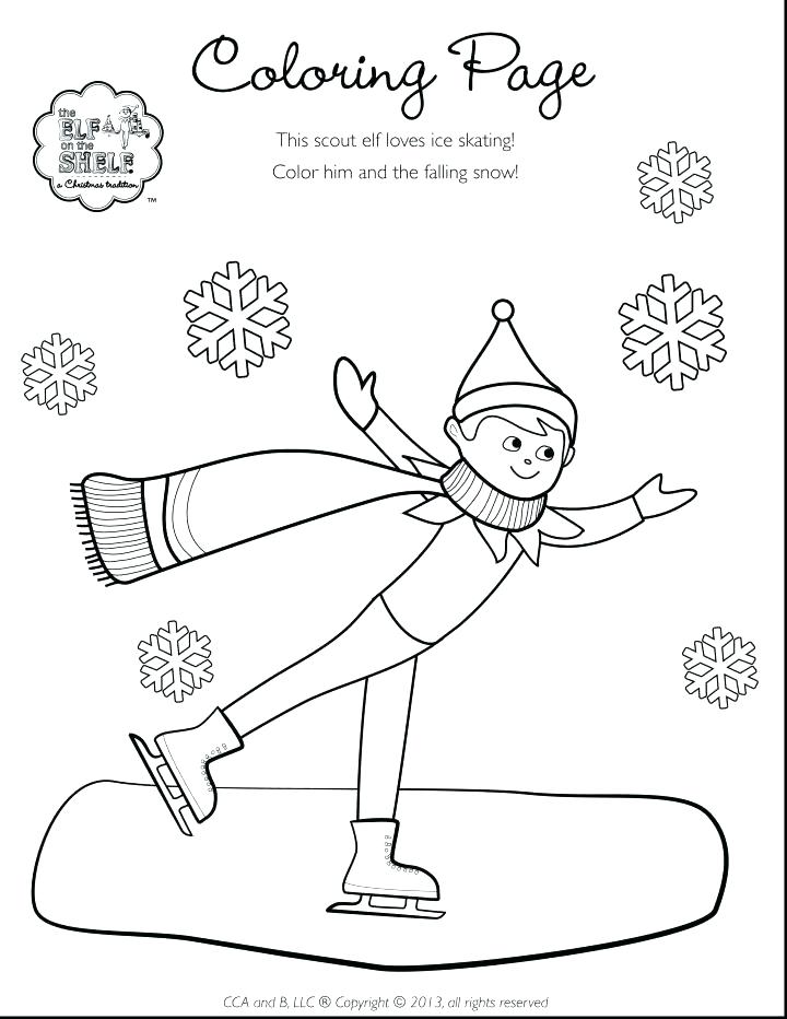 720x932 The Elf On The Shelf Coloring Pages Shelf Elf On The Shelf
