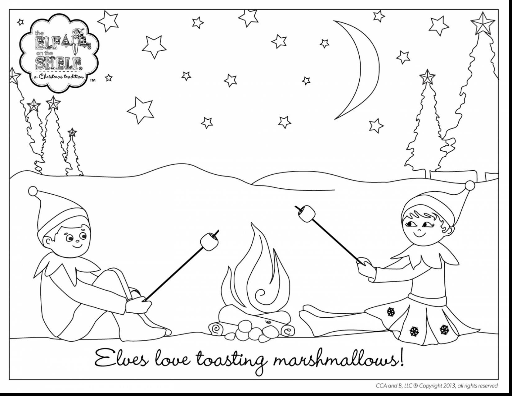 1650x1274 Elf On The Shelf Coloring Pages