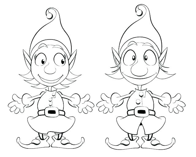 640x513 Elf On Shelf Coloring Page Free Printable Coloring Pages Click