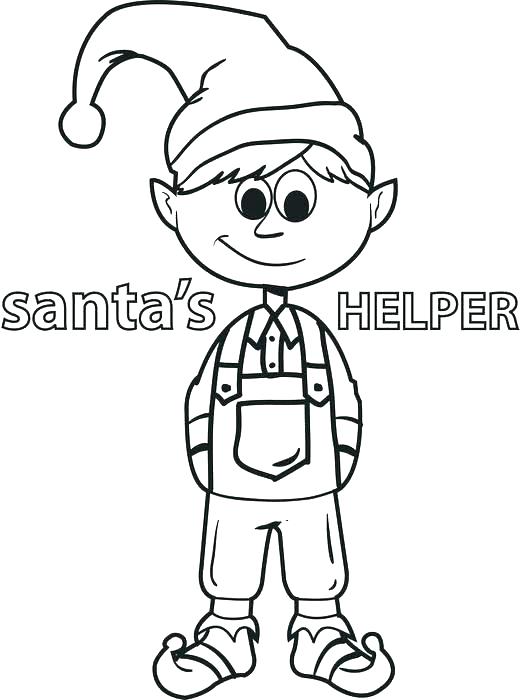 523x700 Elf The Shelf Coloring Pages Also Elf Coloring Pages Girl