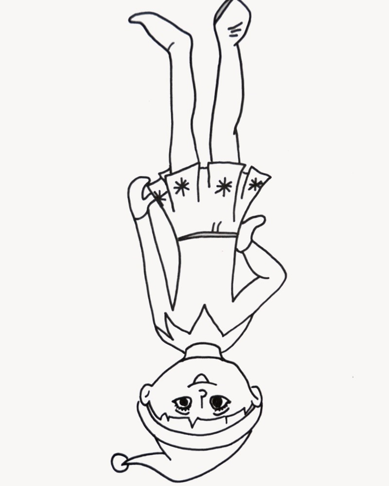 800x1000 Elf On The Shelf Coloring Pages Free 482592
