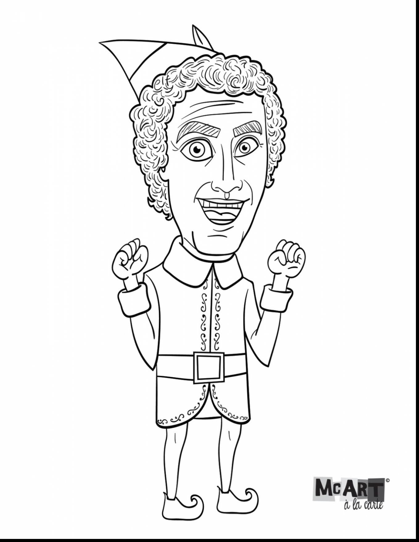 1359x1760 Elf On The Shelf Coloring Pages Unique Elf The Shelf Color Pages