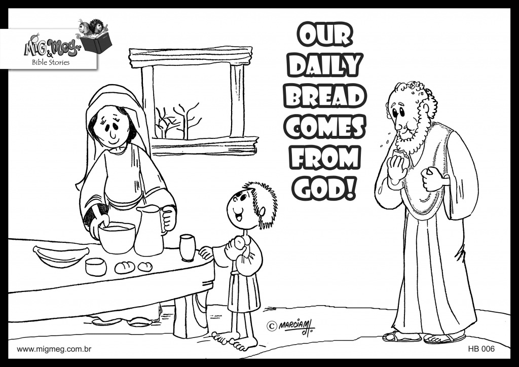 1024x724 Authentic Elijah And The Widow Coloring Page Triumphdm Com