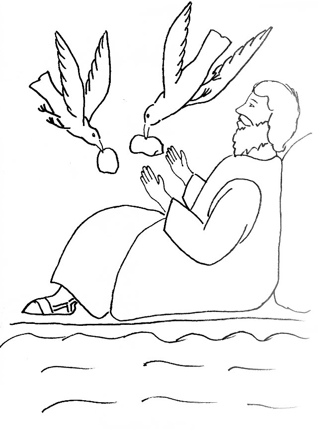 Elijah Coloring Pages