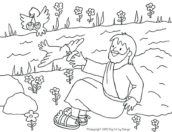 704x540 Elijah Coloring Page Coloring Pages Fed By Ravens Coloring Page
