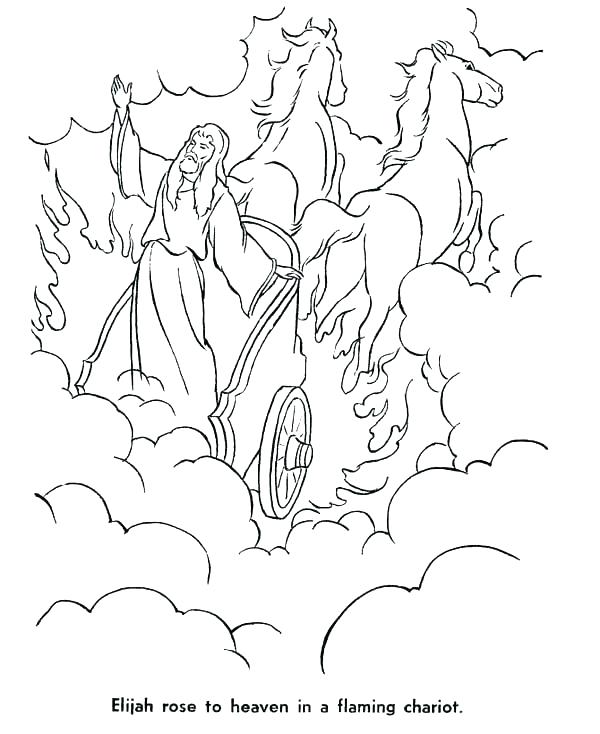 600x734 Elijah Coloring Pages And Coloring Page Coloring Pages Rose