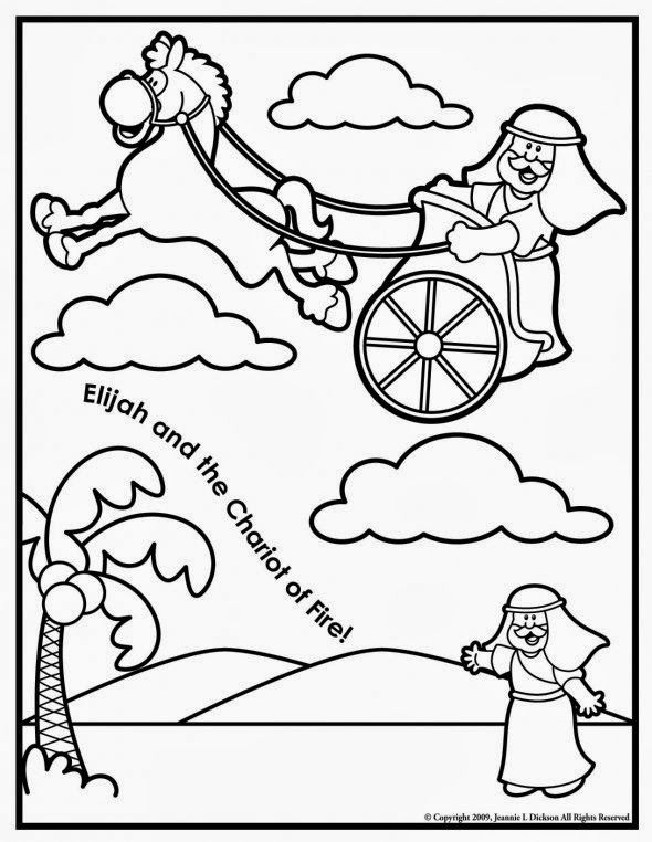 590x762 Creative Sunday School Crafts Elijah And The Chariot Of Fire