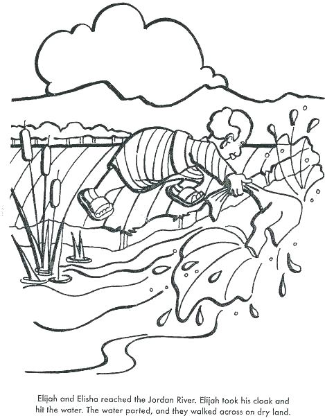 469x603 Prophet Elisha Coloring Pages