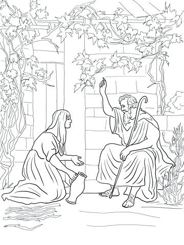 360x480 And The Widow Of Coloring Page Pattern And The Widow Of Coloring